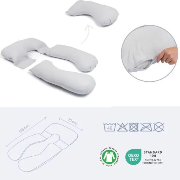 Doomoo Voedingskussen Maxxy - Flowers Sand Hot