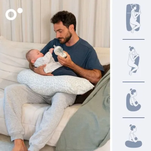 Doomoo Voedingskussen Maxxy - Flowers Sand Hot