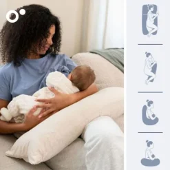 Doomoo Voedingskussen Maxxy - Flowers Sand Hot