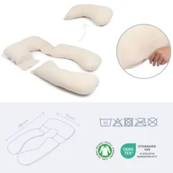 Doomoo Voedingskussen Maxxy - Flowers Sand Hot