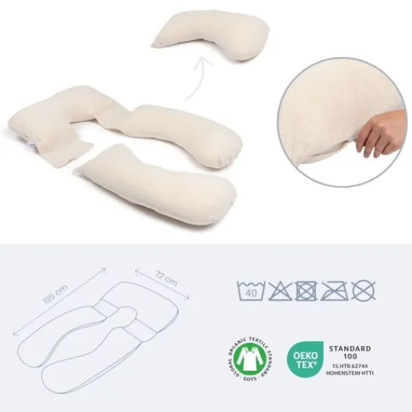 Doomoo Voedingskussen Maxxy - Flowers Sand Hot