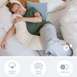 Doomoo Voedingskussen Twisty 2-in-1 - Petals Latte Sale