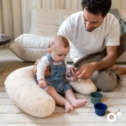 Doomoo Voedingskussen Twisty 2-in-1 - Petals Latte Sale