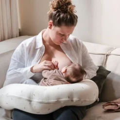 Doomoo Voedingskussen Twisty 2-in-1 - Petals Latte Sale