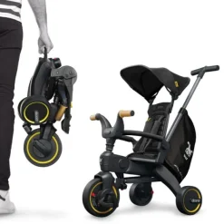 Doona Liki Trike Luxe Opvouwbare Driewieler Nitro Black Online