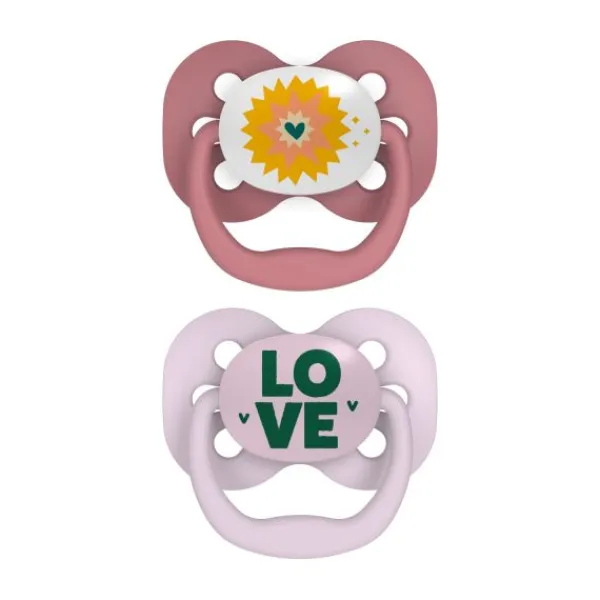 Dr. Brown's Advantage Fopspeen Fase 1 Roze 2 Stuks Sale