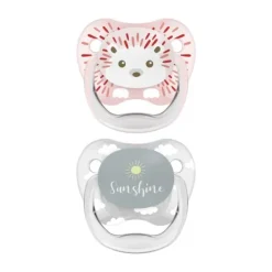 Dr. Brown's Animal Faces Fopspeen Fase 1 Roze / Grijs Discount