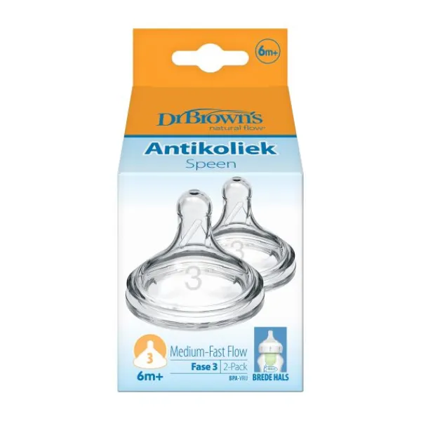 Dr. Brown's Options+ Anti-colic Speen Fase 3 New