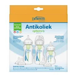Dr. Brown's Options+ Anti-colic Startpakket Brede Halsfles Discount