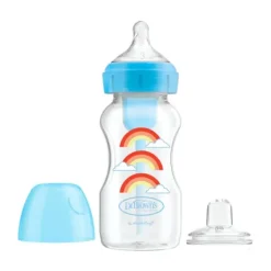 Dr. Brown’s Options+ Starter Kit Fles / Sippy Blauw 270 ml Hot