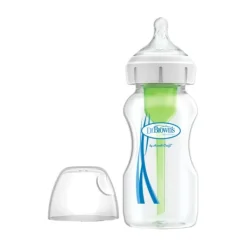 Dr. Brown’s Options+ Starter Kit Fles / Sippy Blauw 270 ml Hot