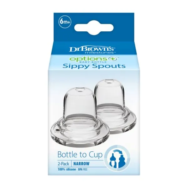 Dr. Brown's Dr. Brown’s Sippy Speen 2 Stuks Hot