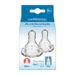 Dr. Brown's Speen Fase 1 Smalle Halsfles Best