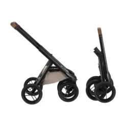 Dubatti One E6 Kinderwagen Dark Brown / Walnut Brown | Dubatti by Römer Autostoeltje Babysafe Pro | Vario Base 5Z Outlet