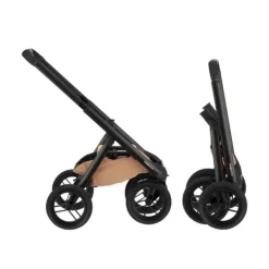 Dubatti One E6 Kinderwagen Dark Brown / Walnut Brown | Dubatti by Römer Autostoeltje Babysafe Pro | Vario Base 5Z Outlet