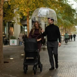 Dubatti One E6 Kinderwagen Dark Brown / Walnut Brown | Dubatti by Römer Autostoeltje Babysafe Pro | Vario Base 5Z Outlet