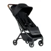 Dubatti Smart Buggy - E2 - Brown / Taupe | Regenhoes Buggy | Summer Seatliner | Bumper Bar Zwart