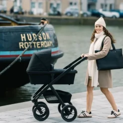Dubatti Two E2 Kinderwagen Bundel - Pitch Black / Black / Black Online