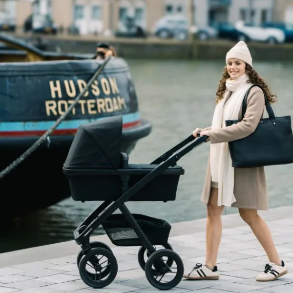 Dubatti Two E2 Kinderwagen Bundel - Pitch Black / Black / Black Online