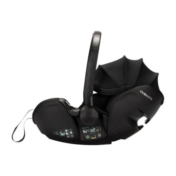 Dubatti Two E2 Kinderwagen Bundel - Pitch Black / Black / Black Online