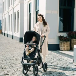 Dubatti Two E2 Kinderwagen Bundel - Pitch Black / Black / Black Online
