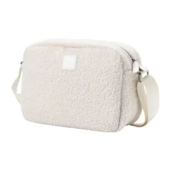 Elodie Details Crossbody Bag – Bouclé – White