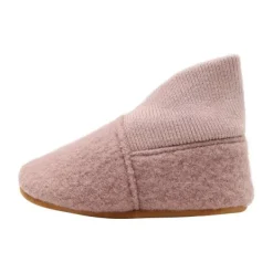 En Fant Wool Slippers Rib - Bark - Maat 19/20 Discount