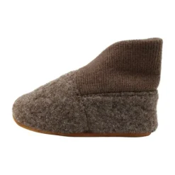 En Fant Wool Slippers Rib - Walnut - Maat 19/20 Best