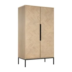 Europe Baby Beau Babykamer Naturel | Bed 60 x 120 cm + Commode Hot