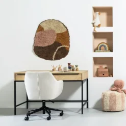 Europe Baby Beau Bureau - Naturel - Incl. Metalen Onderstel Hot