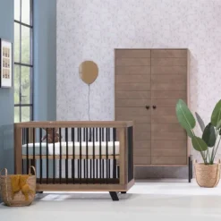 Europe Baby Beau Ledikant Walnoot 60 x 120 Discount