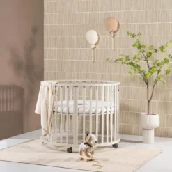 Europe Baby Circa Ronde Box - Mat Wit Discount