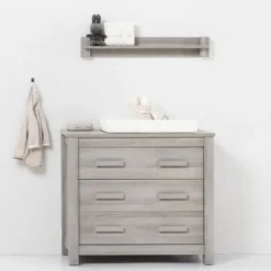 Europe Baby Juno Babybed Met Lade Grijs 60 x 120 cm Sale