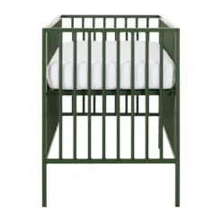 Europe Baby Liam Babybed Metaal Dark Green 60 x 120 cm Groen