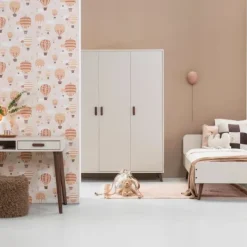 Europe Baby Olivia Bed 90 x 200 cm - Oatmeal - Retro Hot