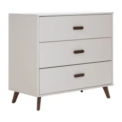 Europe Baby Olivia Commode - Oatmeal - Retro