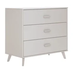 Europe Baby Olivia II Commode - Oatmeal / Oatmeal - Retro Discount