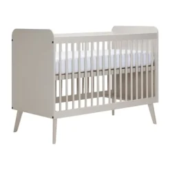 Europe Baby Olivia II Ledikant 60 x 120 cm - Oatmeal / Oatmeal - Retro Online