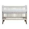 Europe Baby Olivia II Ledikant 60 x 120 cm - Oatmeal / Walnoot - Retro Online