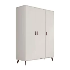 Europe Baby Olivia Kledingkast - 3-Deurs - Oatmeal - Retro New
