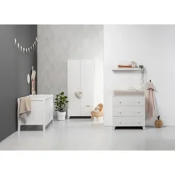 Europe Baby Sarah Babybed 70 x 140 cm Wit Best