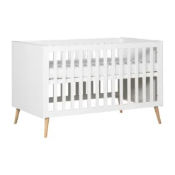 Europe Baby Sterre Babybed - Wit / Naturel - 60 x 120 cm Sale