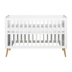 Europe Baby Sterre Babykamer Wit / Naturel | Ledikant 60 x 120 cm + Commode Outlet