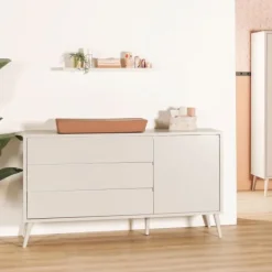 Europe Baby Sterre Commode - XL - Oatmeal / Oatmeal Online
