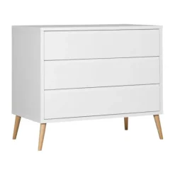 Europe Baby Sterre Commode - Wit / Naturel Clearance