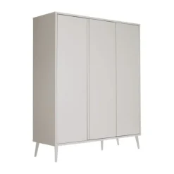 Europe Baby Sterre Kledingkast 3-Deurs - Oatmeal / Oatmeal
