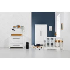 Europe Baby Sylt II Babykamer | Bed 60 x 120 cm + Commode Clearance
