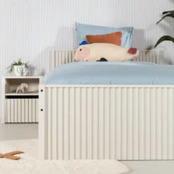 Europe Baby Track Bed 120 x 200 cm - Oatmeal Clearance