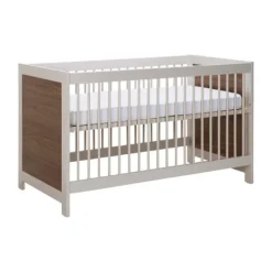 Europe Baby Vittoria Babybed - Cashmere / Walnut - 60 x 120 cm Sale