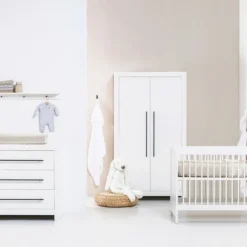 Europe Baby Vittoria III Commode Wit Discount